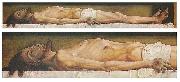 Hans Holbein, The Body of the Dead Christ in the Tomb and a detail